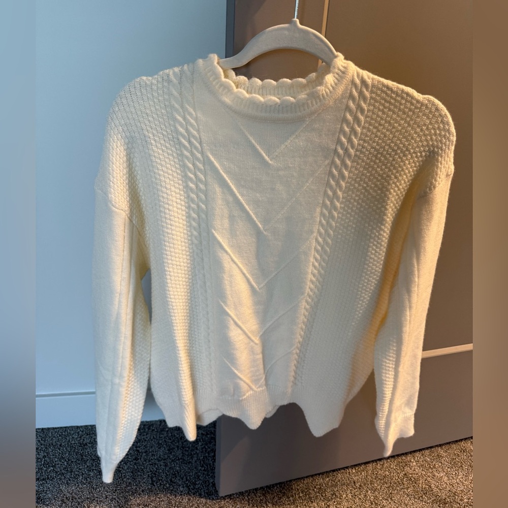 Cream Sweater